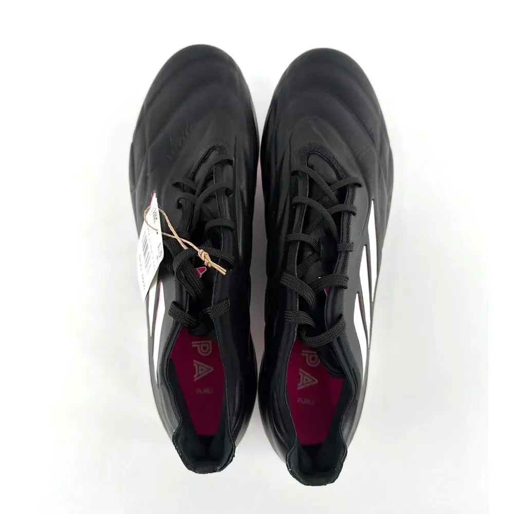 Adidas Unisex Core Black Pink 2 Copa Pure.1 Firm Ground Boots Size M 9.5 W 10.5